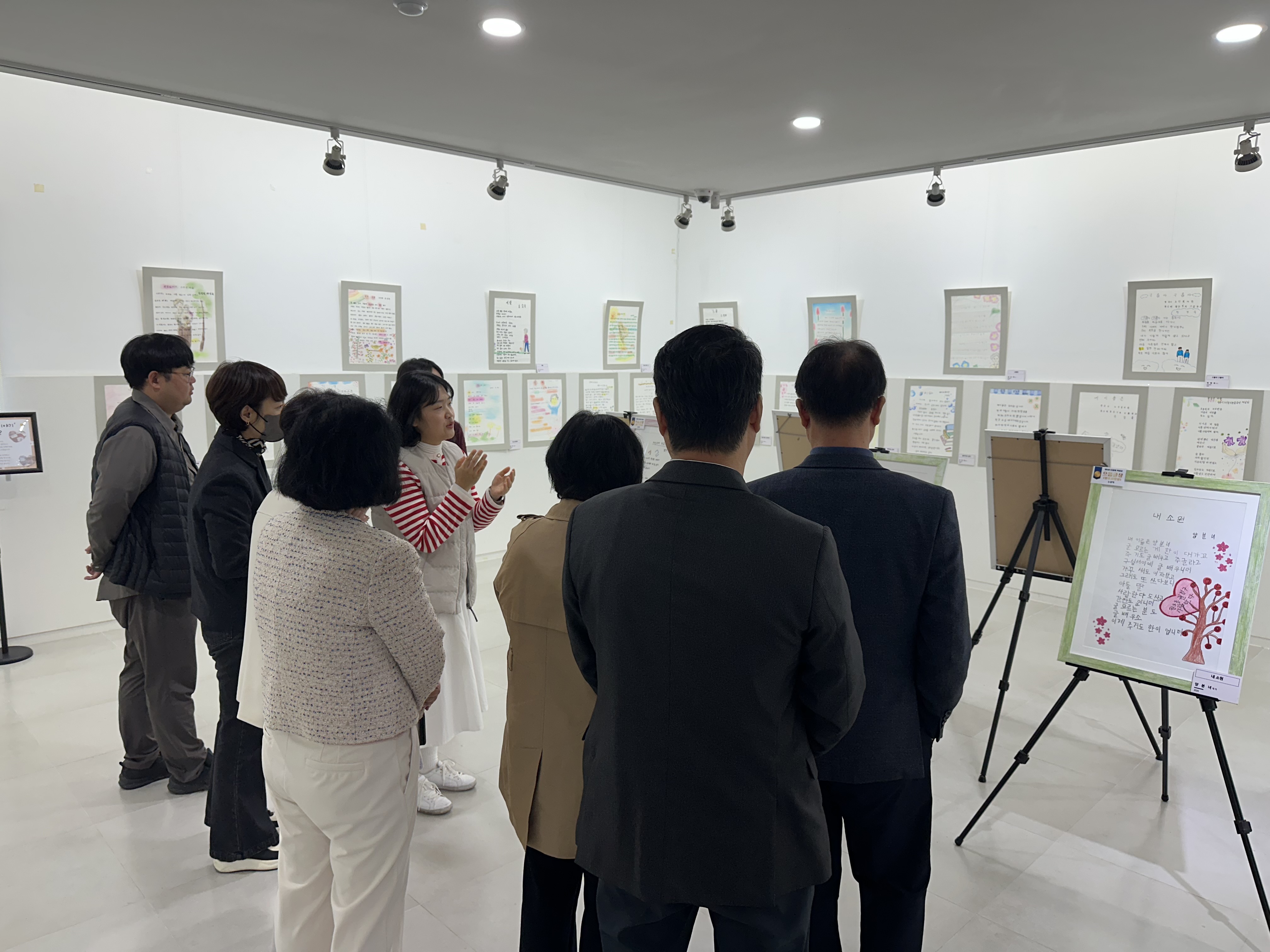 7차 전시 운영(한글로 빚은 나의 이야기)