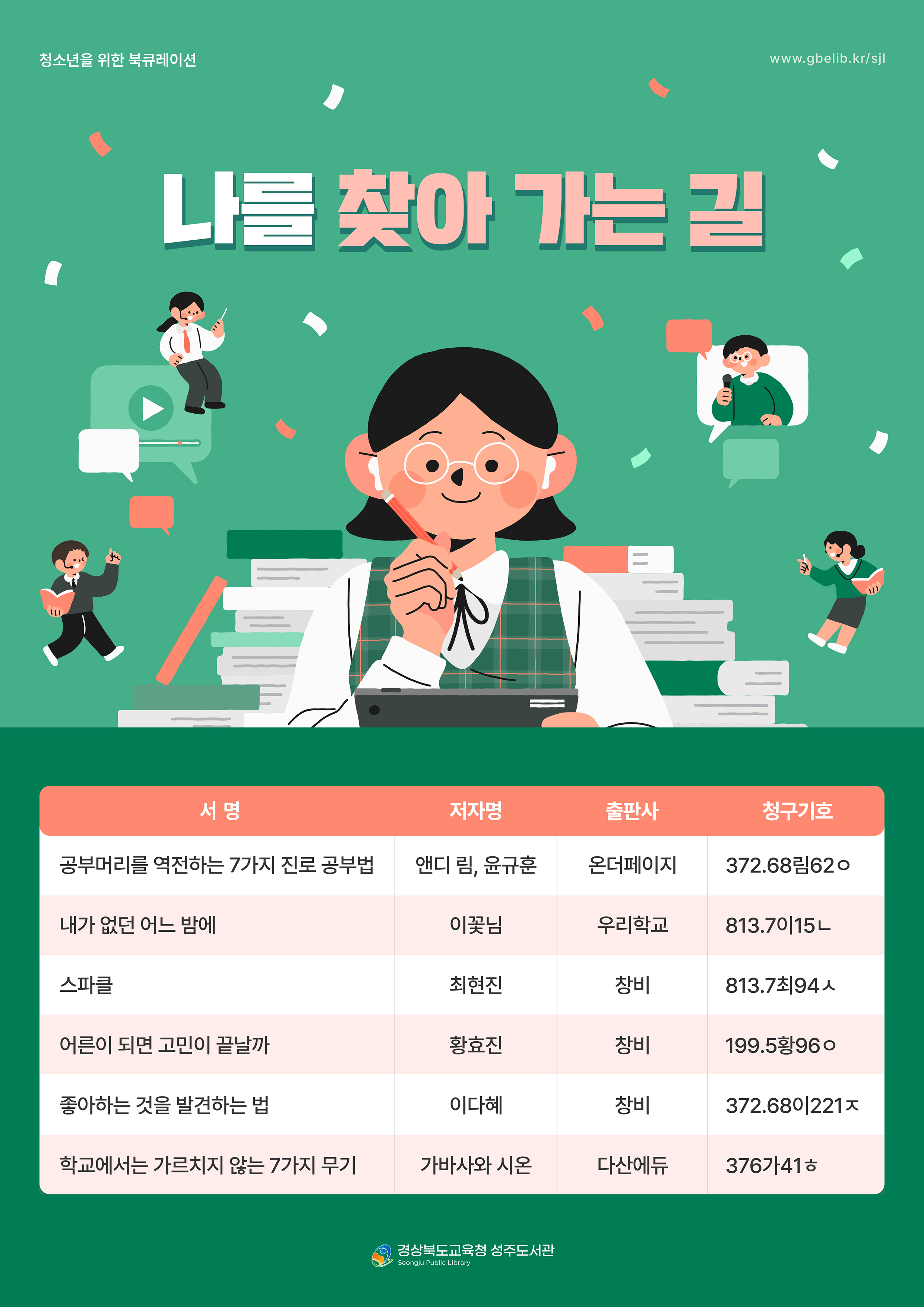 청소년을 위한 북큐레이션