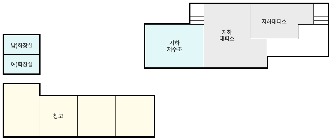 지하1층 평면도