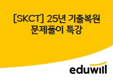 [SKCT] 25년 기출복원 문제풀이 특강