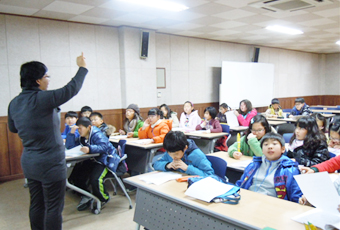 겨울독서교실 사진